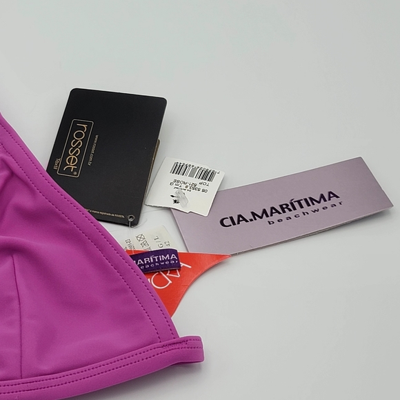 NWT Cia.Maritima Beachwear Triangle Top - Picture 3 of 10